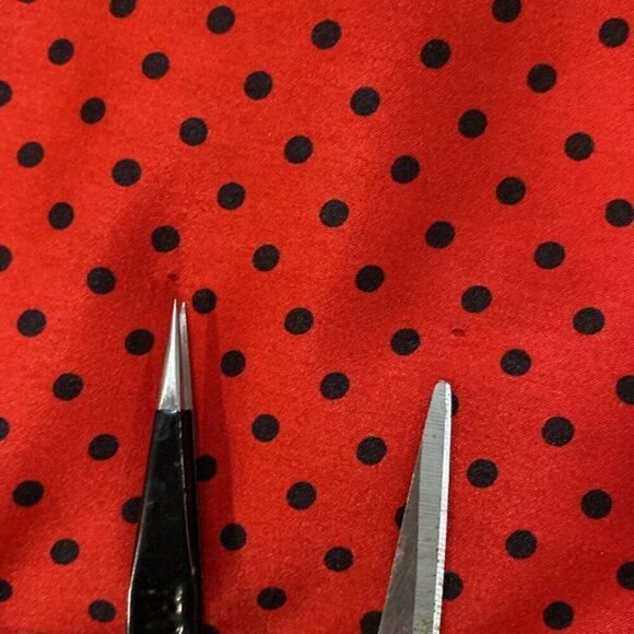 Franck Olivier Red Polka Dot Blouse - Picture 14 of 16